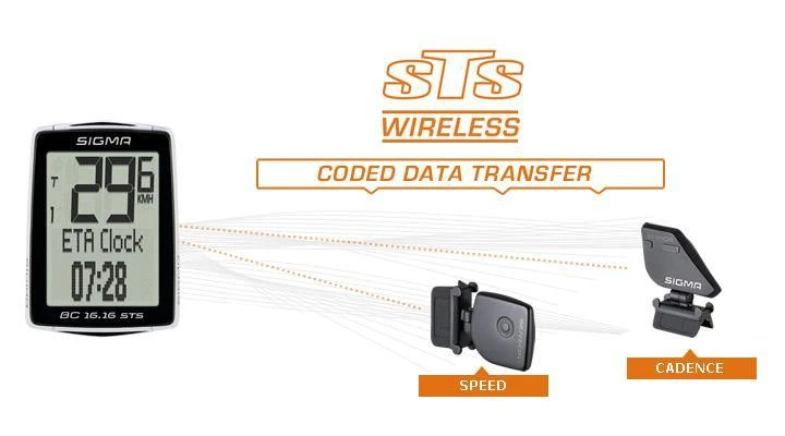 Sigma BC 16.16 STS CAD Wireless Cycling Computer 14 Sigma BC 16.16 STS CAD Wireless Cycling Computer - Image 12