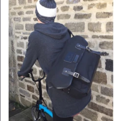 Carradice City Classic Kelbrook Satchel - Black -KOO shop 16