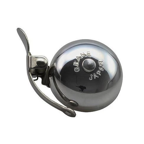 Crane Mini Suzu Bell - Polished Silver/Aluminium 3 Crane Mini Suzu Bell - Polished Silver/Aluminium