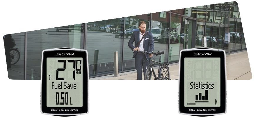 Sigma BC 16.16 STS CAD Wireless Cycling Computer 9 Sigma BC 16.16 STS CAD Wireless Cycling Computer - Image 7