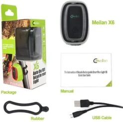 Meilan X6 Bike Tail Light -KOO shop 61NGBWnYSxL. AC SL1001