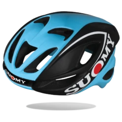 Suomy Glider Helmet - Black/Light Blue