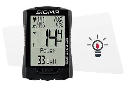 Sigma BC 23.16 STS Wireless Cycling Computer 11 Sigma BC 23.16 STS Wireless Cycling Computer - Image 9