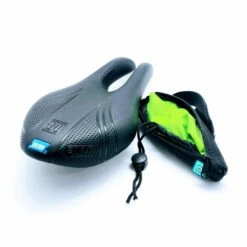 Vincita Saddle Rain Cover - Green Fluo