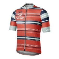 Dotout Cruiser Jersey - Dark Orange/Turquoise