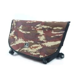 Vincita Medium Messenger Bag - Brown Camo
