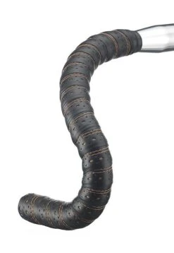 BTP Synthetic Leather Bar Tape - Black/Orange