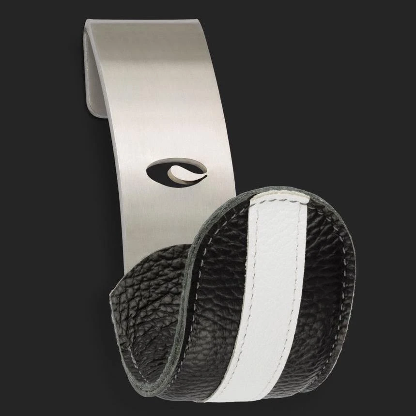 Cactus Tongue SCOOP Accessories Hanger - Black/White Stripe 3 Cactus Tongue SCOOP Accessories Hanger - Black/White Stripe