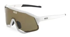 KOO Demos White/Lightbrown Sunglasses - Lightbrown Lens