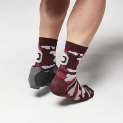 Dotout Camou Sock - Bordeaux
