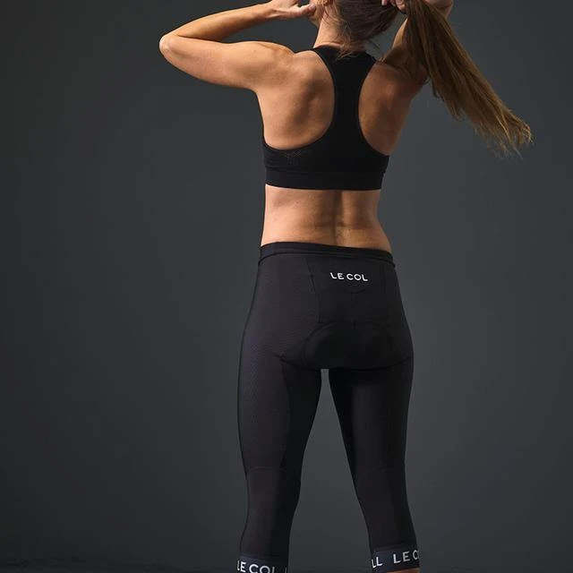 Le Col Sport Waist Women 3/4 Tight - Black 8 Le Col Sport Waist Women 3/4 Tight - Black - Image 6