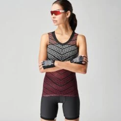 Dotout Flash Women Top - Black/Red