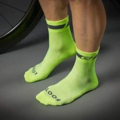 GripGrab Hi-Vis Regular Cut Sock - Fluo Yellow -KOO shop F11AEE9D 2B4F 41DC AD37 846BDE3B86AF