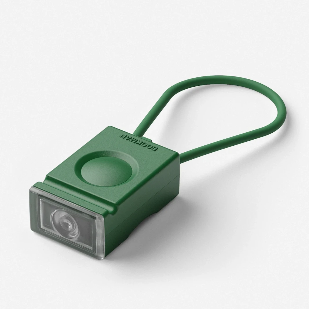 Bookman Block Front Light - Green 3 Bookman Block Front Light - Green