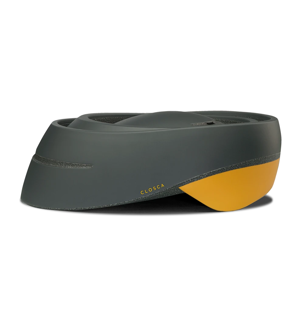 Closca Loop Helmet - Graphite/Mustard 4 Closca Loop Helmet - Graphite/Mustard - Image 2