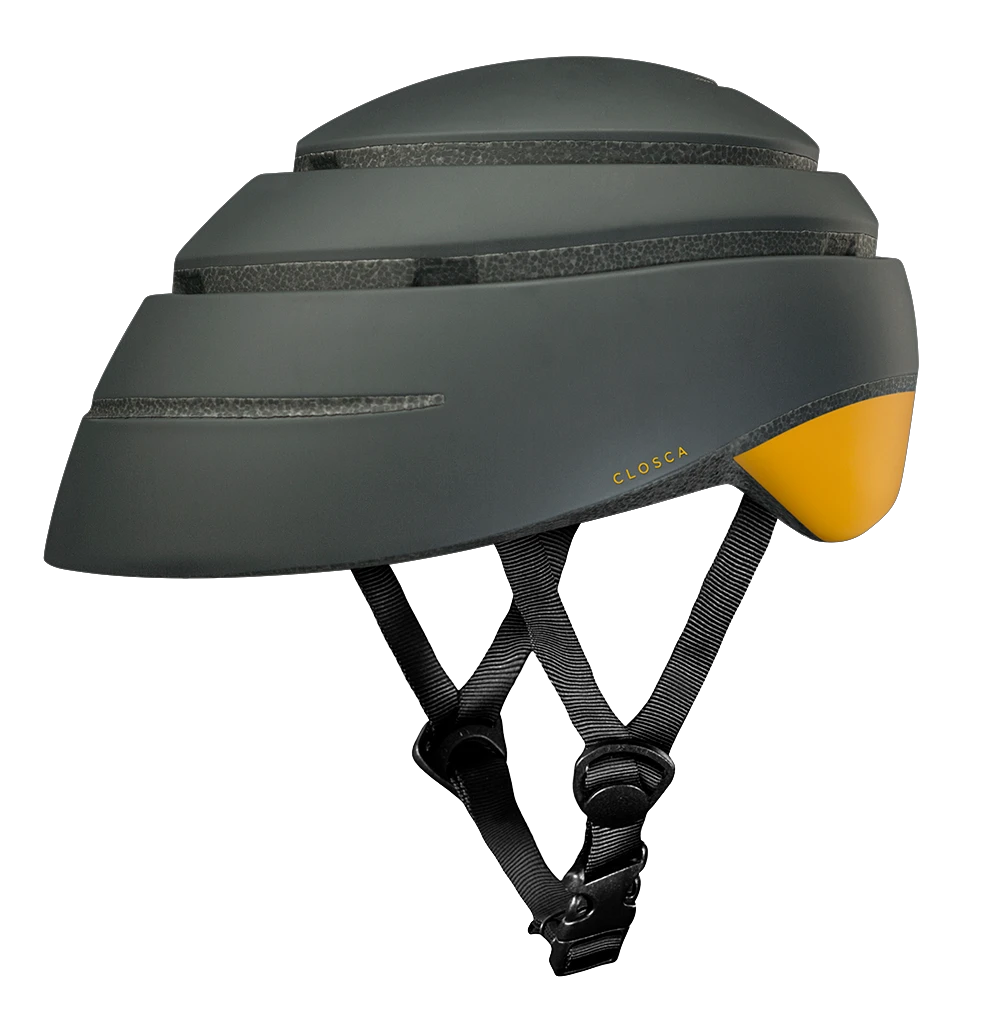 Closca Loop Helmet - Graphite/Mustard 3 Closca Loop Helmet - Graphite/Mustard