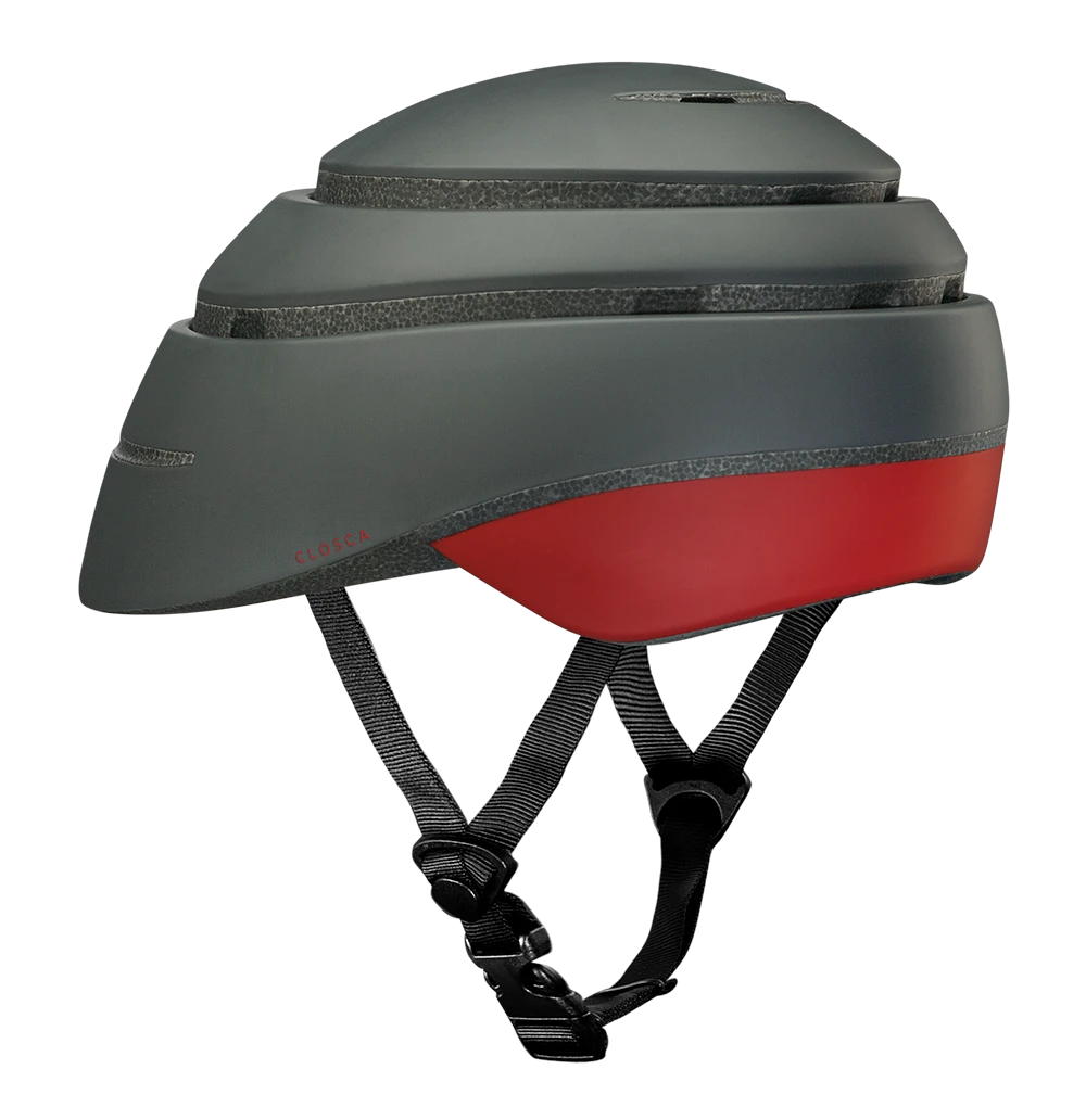 Closca Loop Helmet - Graphite/Red Wine 5 Closca Loop Helmet - Graphite/Red Wine - Image 3