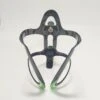 Wheelsport Carbon Bottle Cage - Green/White
