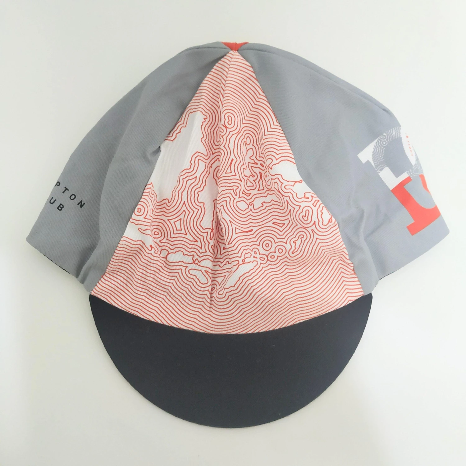 CHPT3 Brompton Club Indonesia Cycling Cap - Rear Red 4 CHPT3 Brompton Club Indonesia Cycling Cap - Rear Red - Image 2