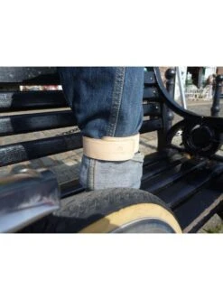 Chapeau! Leather Trouser Strap - Natural -KOO shop IMG 2350