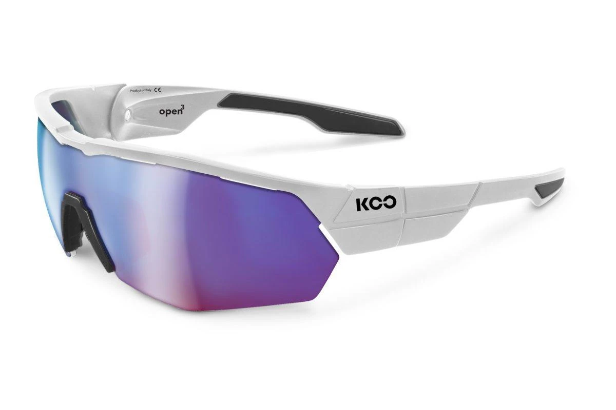 KOO Open Cube White Sunglasses - Infrared Lens 3 KOO Open Cube White Sunglasses - Infrared Lens