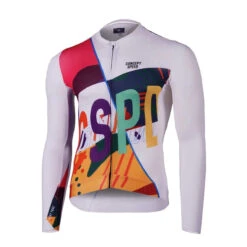 Concept Speed (CSPD) GoGoGo!!! Long Sleeve Jersey - White