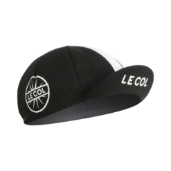 Le Col Heritage Cycling Cap - Black/White