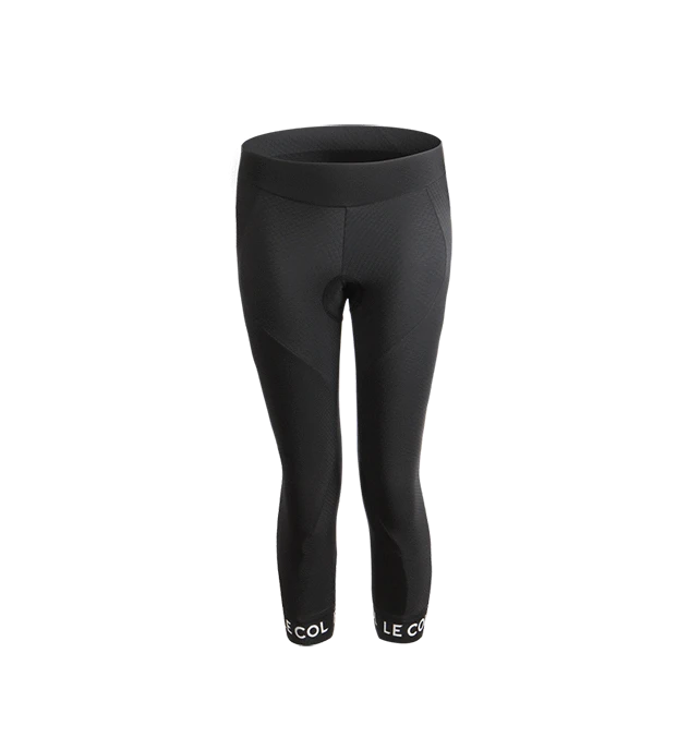 Le Col Sport Waist Women 3/4 Tight - Black 3 Le Col Sport Waist Women 3/4 Tight - Black