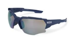 KOO Orion Blue Matt Sunglasses - Milky Blue Lens