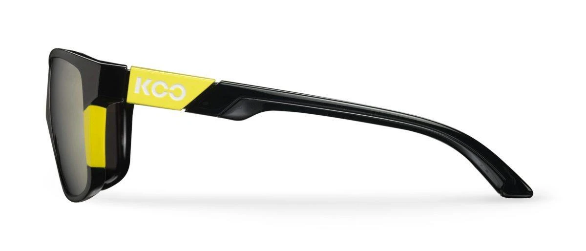 KOO California Black/Yellow Sunglasses - Super Ivory Lens 4 KOO California Black/Yellow Sunglasses - Super Ivory Lens - Image 2