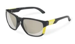 KOO California Black/Yellow Sunglasses - Super Ivory Lens
