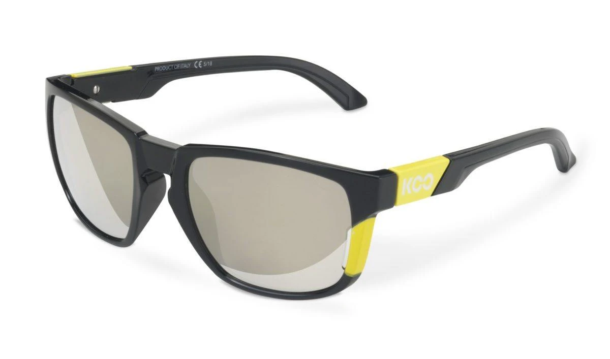 KOO California Black/Yellow Sunglasses - Super Ivory Lens 3 KOO California Black/Yellow Sunglasses - Super Ivory Lens
