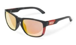 KOO California Black/Red Sunglasses - Red Mirror Lens