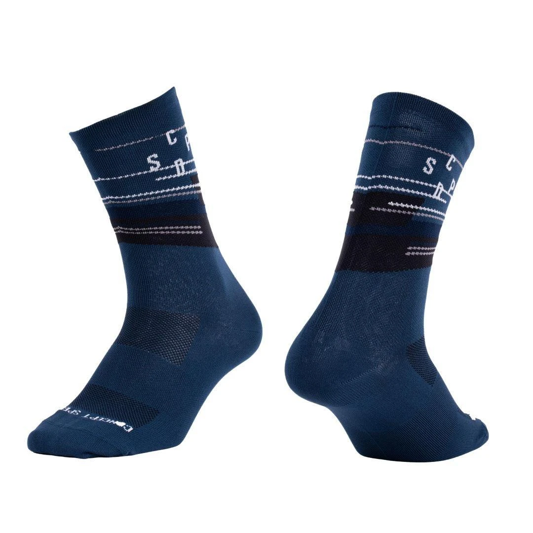 Concept Speed (CSPD) Socks - Navy 3 Concept Speed (CSPD) Socks - Navy