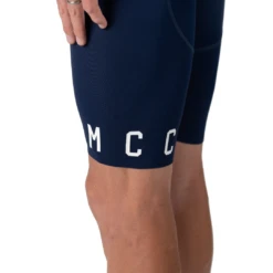 Pedal Mafia PMCC Bibshort - Navy/White -KOO shop PMCCNavyWhiteBib Detail
