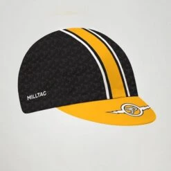 Milltag Pixies Caps - Black/Yellow