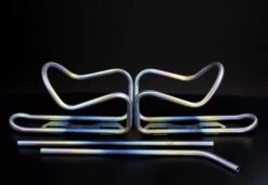 Silca Sicuro Rainbow Titanium Cage + Straw Kit (Limited Edition) -KOO shop RainbowTiKits layingdown sm 2000x fe1a1dc1 b341 476a 9b48 f3430b310928