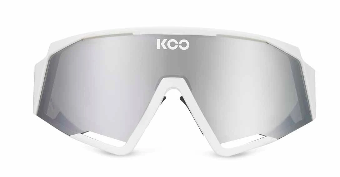 KOO Spectro White/Silver Sunglasses - Silver Mirror Lens 5 KOO Spectro White/Silver Sunglasses - Silver Mirror Lens - Image 3