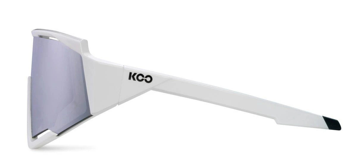 KOO Spectro White/Silver Sunglasses - Silver Mirror Lens 4 KOO Spectro White/Silver Sunglasses - Silver Mirror Lens - Image 2