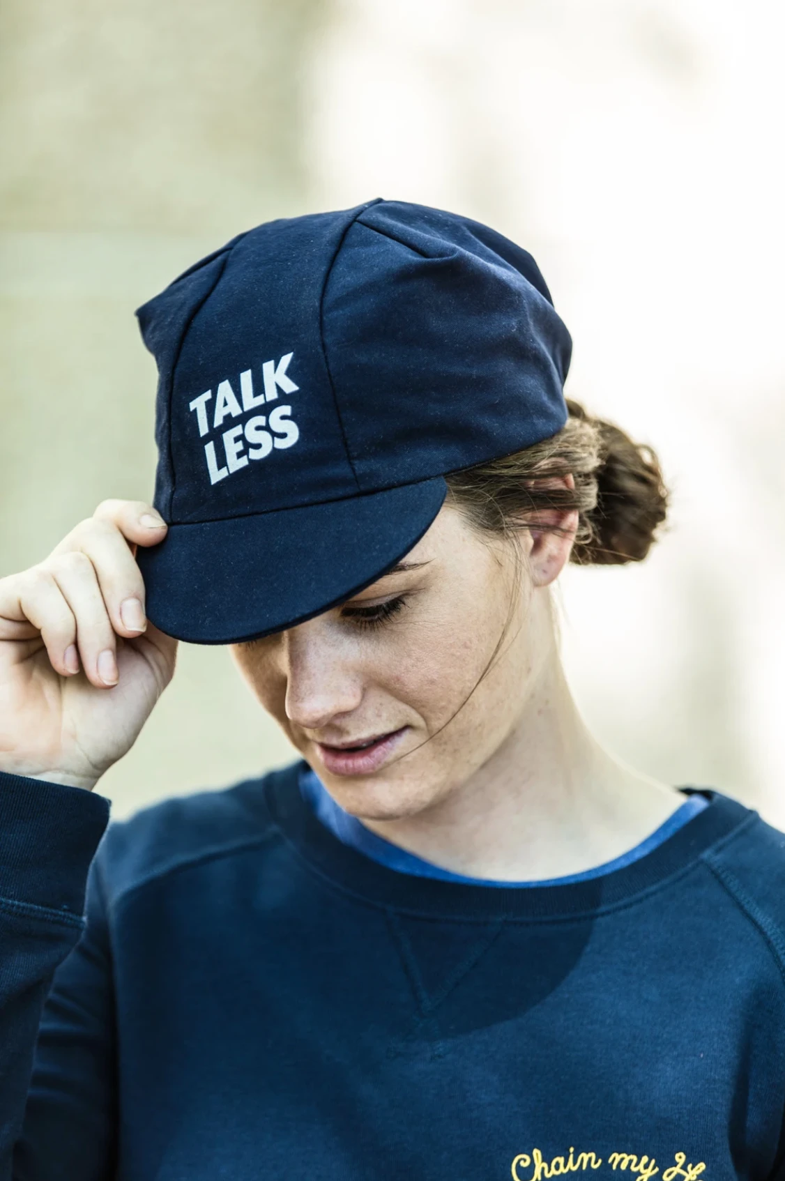 Cois Talk Less Ride More Cycling Cap 6 Cois Talk Less Ride More Cycling Cap - Image 4