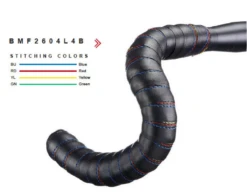 BTP Synthetic Leather Bar Tape - Blue/Red/Yellow/Green