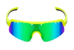 Spiuk Skala Yellow Fluo/Black Cycling Glasses - Mirrored Green Lens -KOO shop ScreenShot2021 11 21at23.16.33