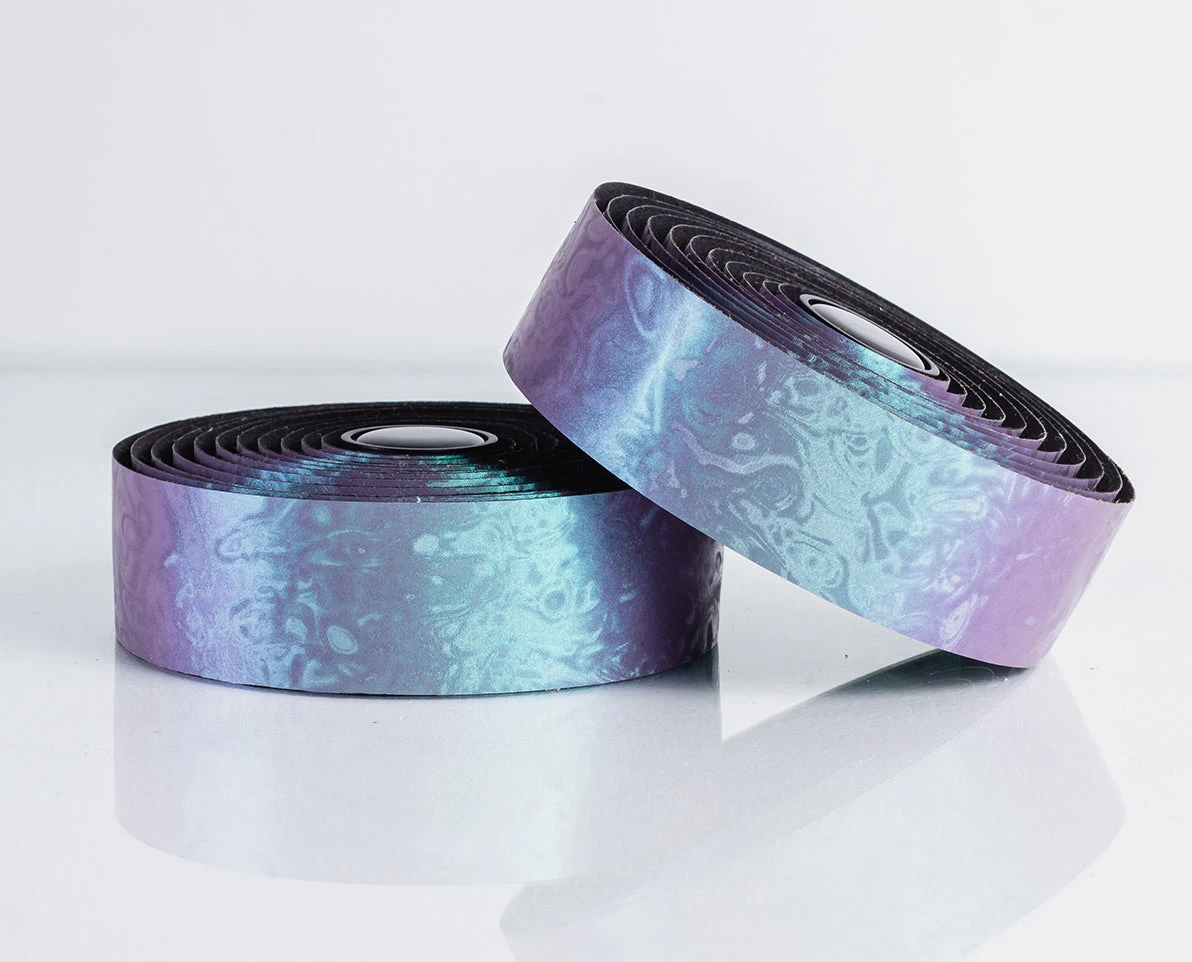 BTP Swirl Bar Tape - Tack-Swirl Chameleon 4 BTP Swirl Bar Tape - Tack-Swirl Chameleon - Image 2