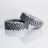 BTP Poly Woven Bar Tape - Diamond White/Black -KOO shop WHITE BLACK WOVEN 1