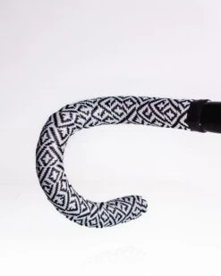 BTP Poly Woven Bar Tape - Diamond White/Black -KOO shop WHITE BLACK WOVEN 2 scaled 1