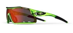 Tifosi Davos Crystal Neon Green Sunglasses - Clarion Red, AC Red & Clear Lenses -KOO shop alliant neon sit 1