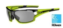 Tifosi Amok Race Neon Sunglasses - Smoke Fototec Lens