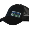 CHPT3 Stripe Cap - Black -KOO shop black blue patch cap x2000 d7aa92e0 1aba 49c9 be0a b3f450097fbe