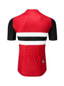 Chapeau! Tempo Block Stripe Jersey - Devon Red -KOO shop c1590 03