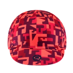 Chapeau! Club Pattern Lightweight Cap - Hot Coral